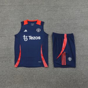 Manchester United sleeveless Pre match Training Set 2024/25 | AZKitLocker
