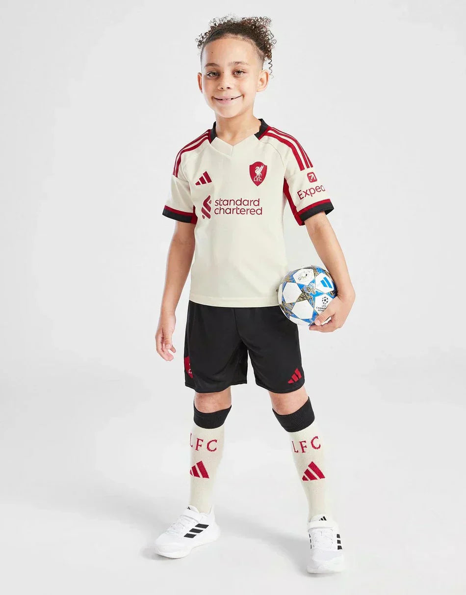 2025-26 Liverpool Away Kids Football football jersey | AZKitLocker
