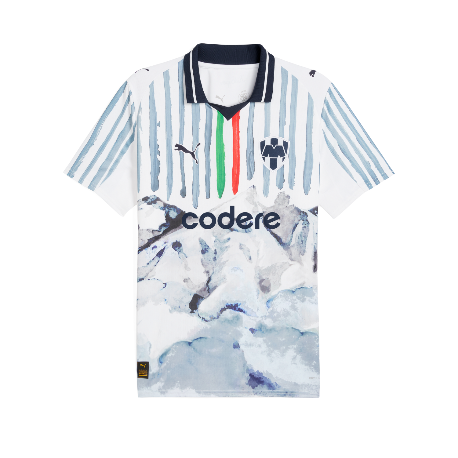 Monterrey X KidSuper Club World Cup Shirt 25/26 - White/Deep Navy | AZKitLocker