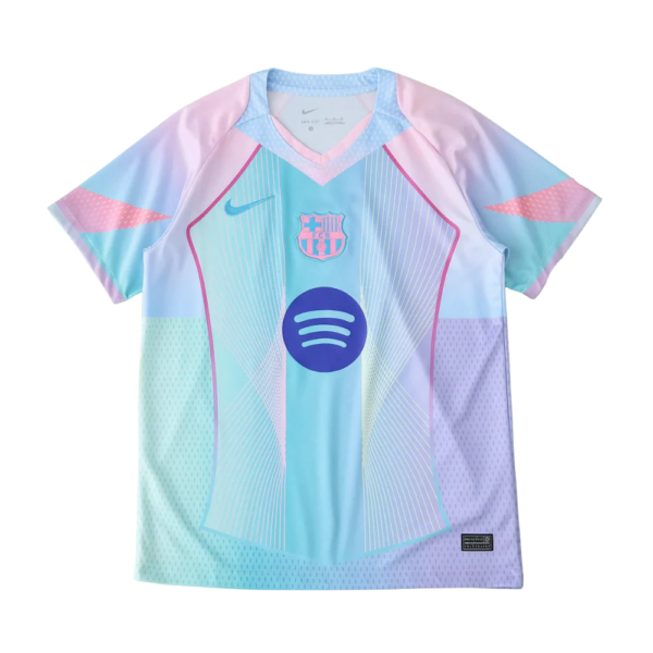Football jersey turned inside out before a gentle cold wash