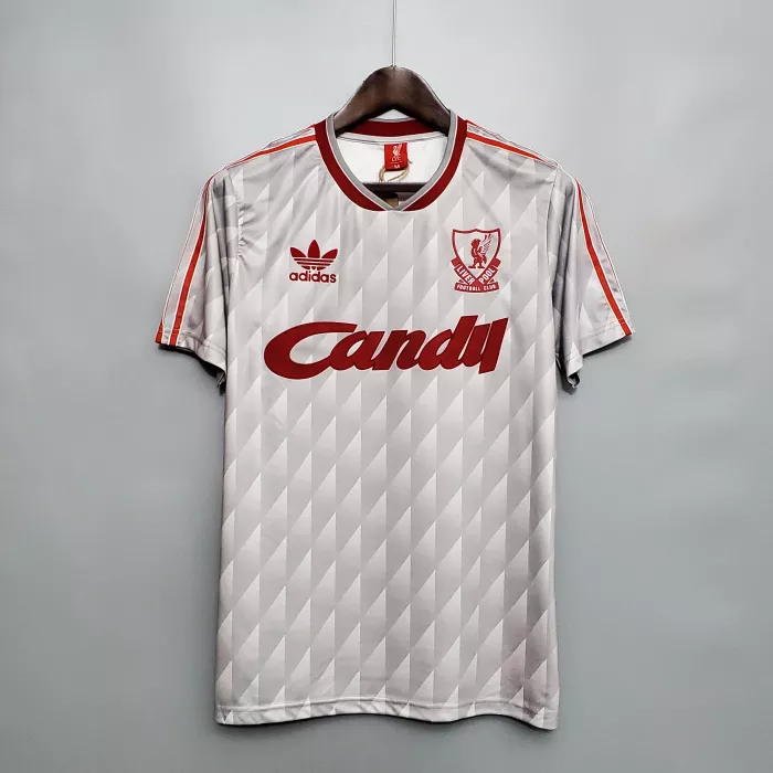 1989/1991 Candy Liverpool Away Retro Shirt | AZKitLocker