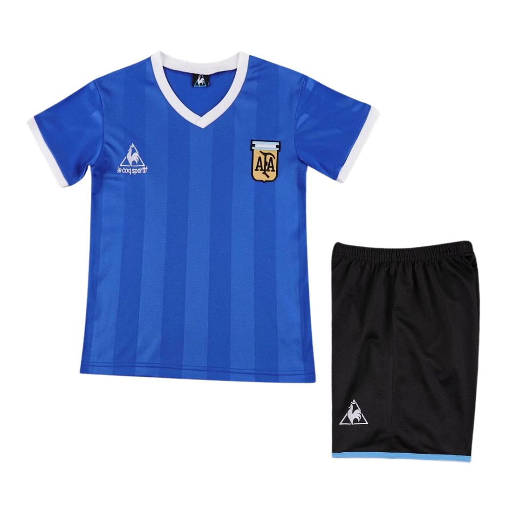 Argentina Away 1986 - KIDS SET | AZKitLocker