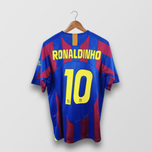 Barcelona 2005/06 Home X Ronaldinho | AZKitLocker