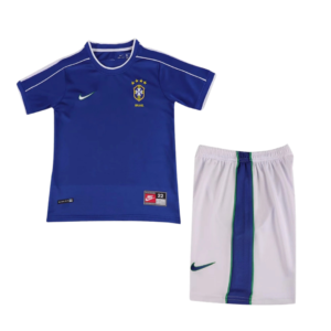 Brazil Away 1998 - Kids Football football jersey | AZKitLocker