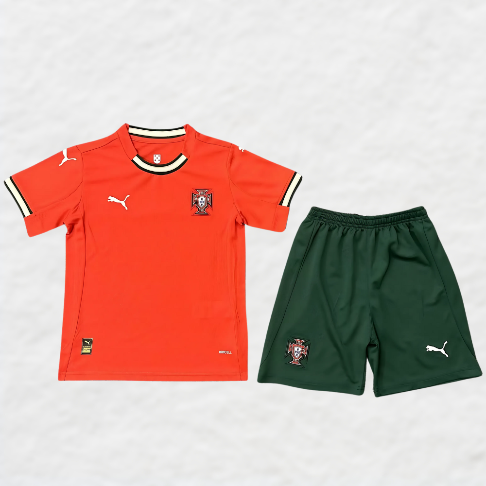 2025/26 Portugal Home Kids football jersey | AZKitLocker
