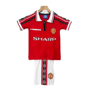 Manchester United Home 1998-1999 - KIDS SET | AZKitLocker