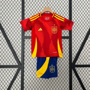 Spain Home Kids Football football jersey 2024/2025 | AZKitLocker