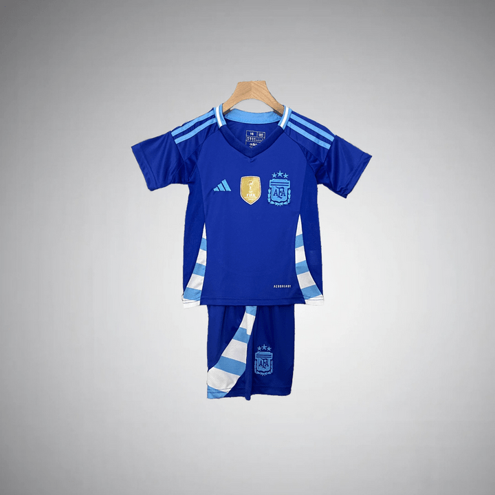 Messi Argentina Kids Football football jersey 2024 Away | AZKitLocker