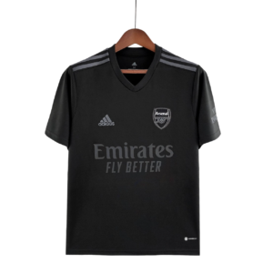 ARSENAL ALL BLACK JERSEY 22/23 (Pre-Match Training) | AZKitLocker