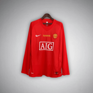 2007/2008 Manchester United Retro Home Shirt | AZKitLocker