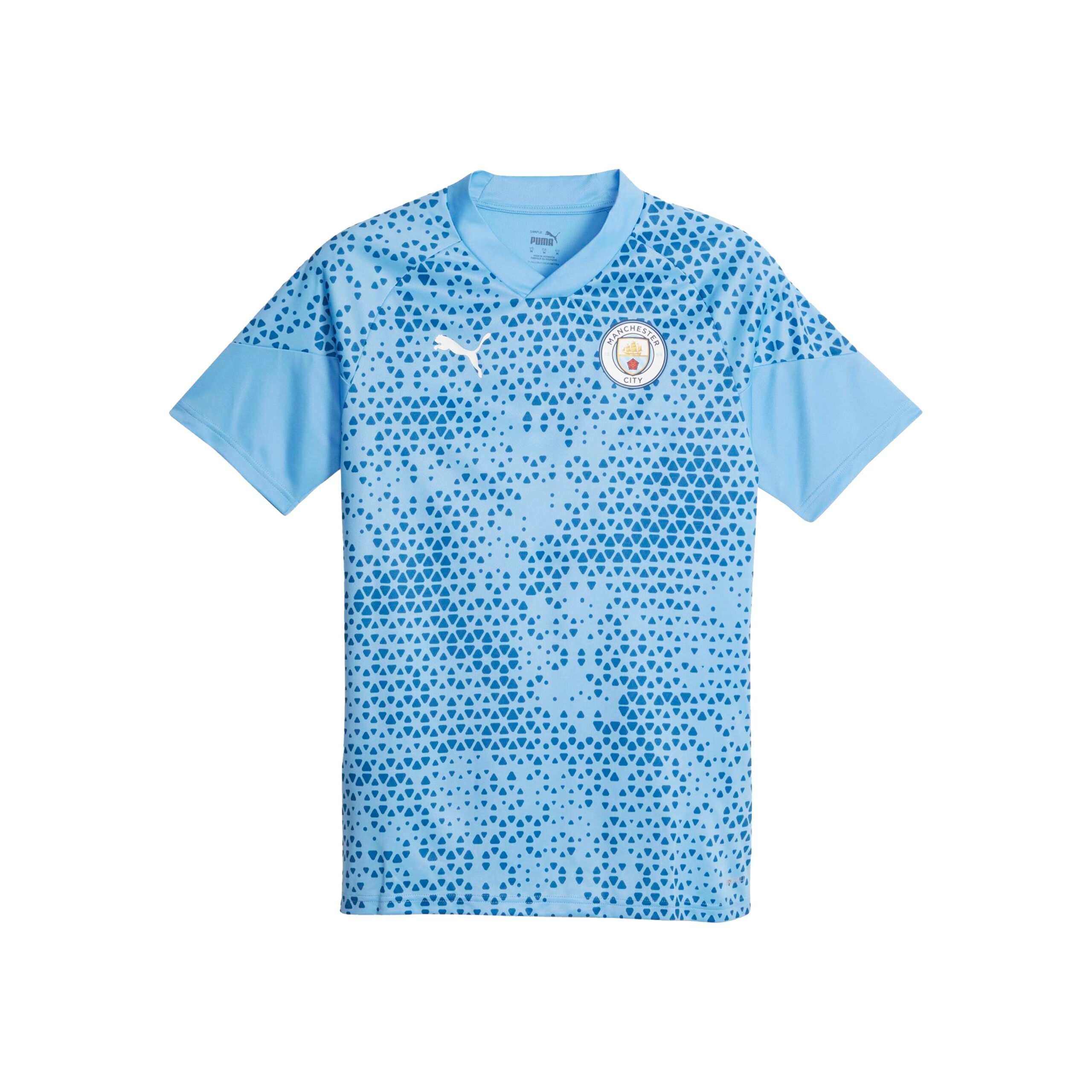Manchester City Training Shirt 23/24 - Light Blue/Lake Blue | AZKitLocker