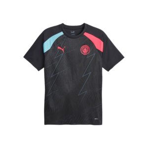 Manchester City Prematch Shirt 23/24 - Dark Navy/Hero Blue/Sunset Glow | AZKitLocker