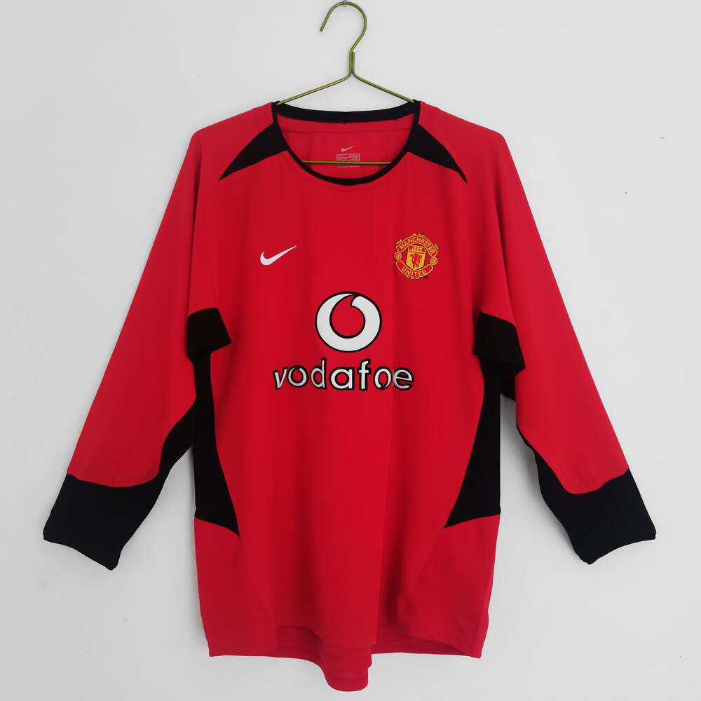 2003/04 Manchester United Retro Shirt - Long sleeves | AZKitLocker