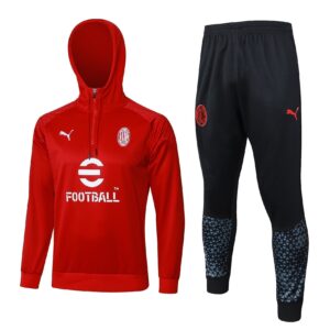 AC Milan 23-24 | Red | Tracksuit with Hat | AZKitLocker
