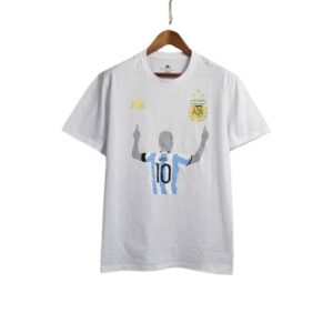 2023 Argentina White Casual T-Shirts | AZKitLocker