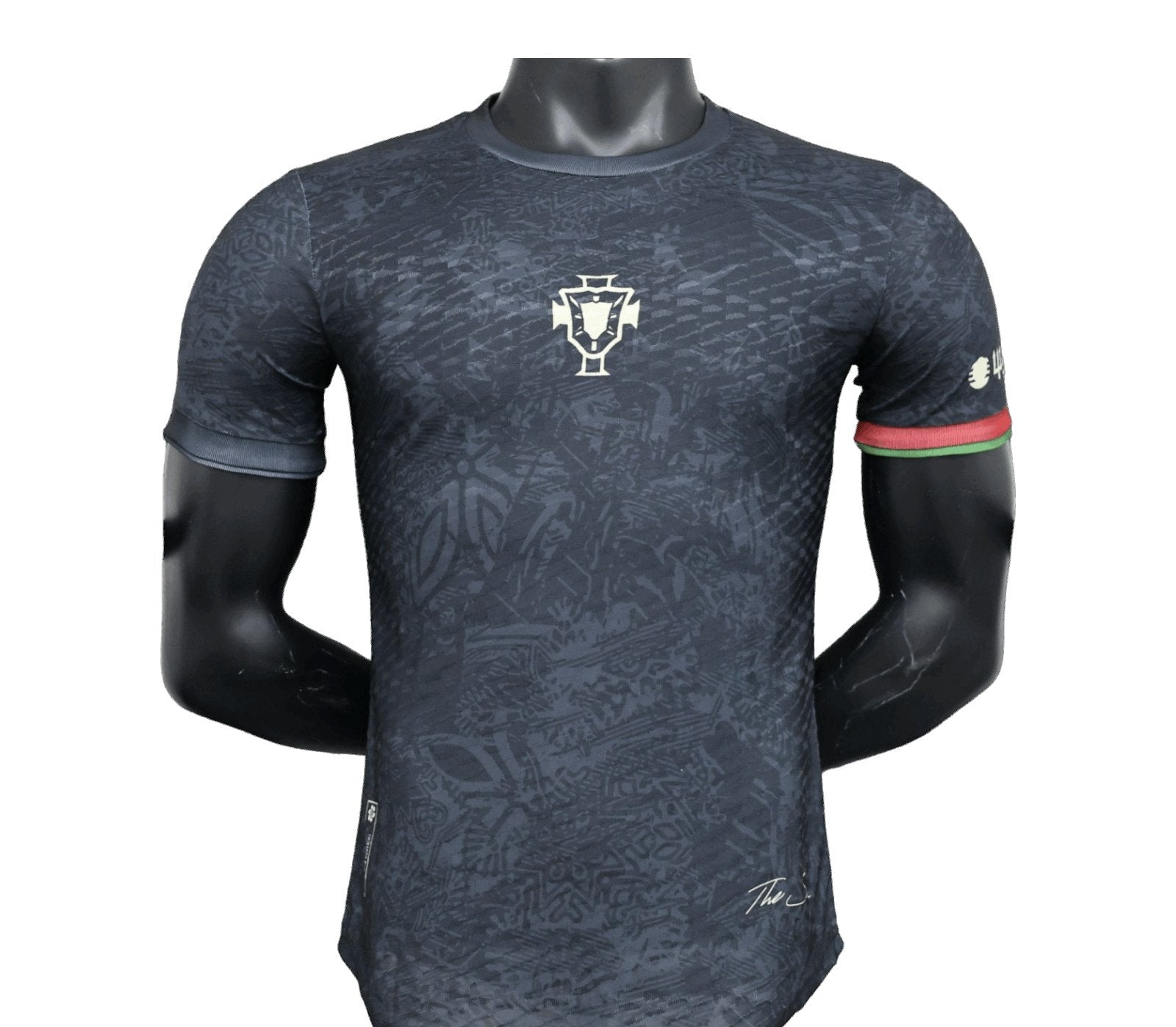 2023 Portugal Black Comma Football THE SIU Ronaldo Special Edition football jersey - Player version | AZKitLocker